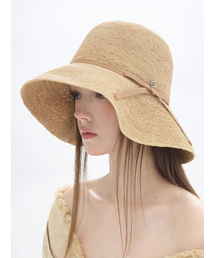 BROWNHAT（ブラウンハット）の「ミネットワイドストローハット（ハット）」