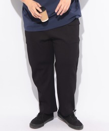 イージーパンツ メンズ 大きいサイズ SOLOTEX ストレッチ ヘビーワッフル パンツ B&T CLUB (ビーアンドティークラブ)