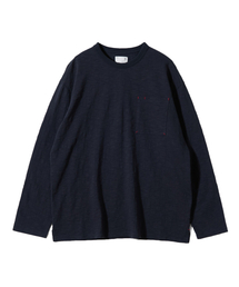 Lawrence Slub Pocket T-shirt Navy