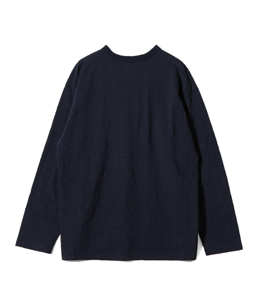 HORLISUN（ホーリーサン）の「Lawrence Slub Pocket T-shirt Navy（Tシャツ/カットソー・メンズ・その他・SMALL/MEDIUM/LARGE）」の5枚目の写真