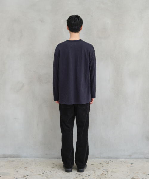HORLISUN（ホーリーサン）の「Lawrence Slub Pocket T-shirt Navy（Tシャツ/カットソー・メンズ・その他・SMALL/MEDIUM/LARGE）」の8枚目の写真