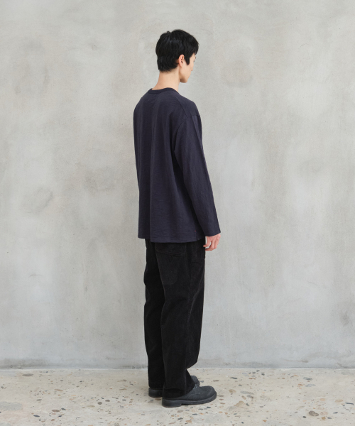 HORLISUN（ホーリーサン）の「Lawrence Slub Pocket T-shirt Navy（Tシャツ/カットソー・メンズ・その他・SMALL/MEDIUM/LARGE）」の9枚目の写真