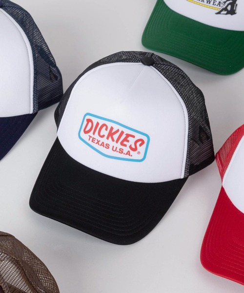Dickies(ディッキーズ)の「【73】【Dickies/ディッキーズ】ブランドロゴ アソート メッシュキャップ(キャップ・メンズ・ブラック系1/ブルー/ブラック系4/ブラック系2/ブラック系6/ブラック系5/ネイビー/ブラック系/レッド/グリーン/ブラウン/ブラック系3・FREE)」の8枚目の写真