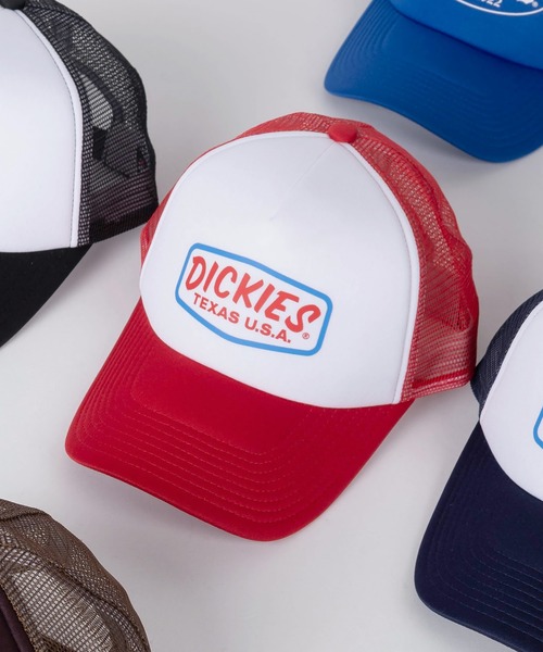 Dickies(ディッキーズ)の「【73】【Dickies/ディッキーズ】ブランドロゴ アソート メッシュキャップ(キャップ・メンズ・ブラック系1/ブルー/ブラック系4/ブラック系2/ブラック系6/ブラック系5/ネイビー/ブラック系/レッド/グリーン/ブラウン/ブラック系3・FREE)」の12枚目の写真