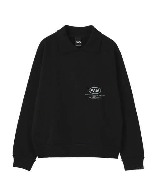 styles(スタイルス)の「PERKS AND MINI BETWEEN CHAOS COLLARED SWEAT 3850(スウェット・メンズ・ブラック・M/L)」の1枚目の写真