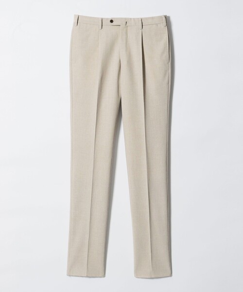 UNITED ARROWS（ユナイテッドアローズ）の「ポプリン 1プリーツ スラックス R-MODEL（セットアップ・メンズ・ベージュ・48/50/46）」の20枚目の写真