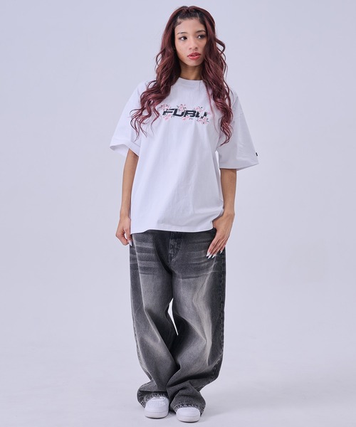 FUBU( フブ)の「FUBU フブ ブランド Souvenir TShirts/スーベニアTシャツ(Tシャツ/カットソー・メンズ・ホワイト/ブラック・M/XXL/XL/L)」の10枚目の写真