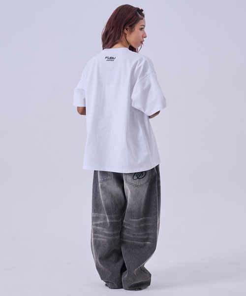 FUBU( フブ)の「FUBU フブ ブランド Souvenir TShirts/スーベニアTシャツ(Tシャツ/カットソー・メンズ・ホワイト/ブラック・M/XXL/XL/L)」の11枚目の写真