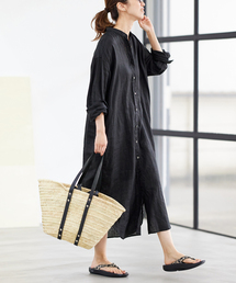 FRAMeWORK | ≪一部カラーWEB限定 / 追加≫フレンチリネンシャツワンピース(ワンピース)