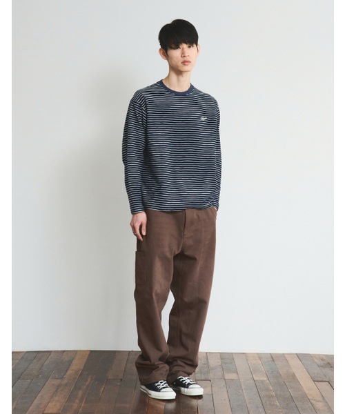 LORES(ロアス)の「Textured Striped L/S Tee - Navy(Tシャツ/カットソー・レディース・その他・SMALL/MEDIUM/LARGE)」の5枚目の写真