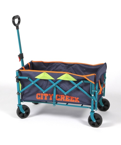 niko and...（ニコアンド）の「【CITY CREEK】キャリーワゴン（アウトドアグッズ・レディース・ネイビー・0）」の3枚目の写真