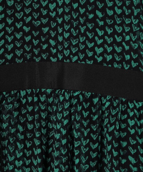 TOMORROWLAND .B(トゥモローランドビー)の「シルク楊柳 ロングワンピース(ワンピース・レディース・ブラック系その他/ダークグリーン・FREE)」の11枚目の写真