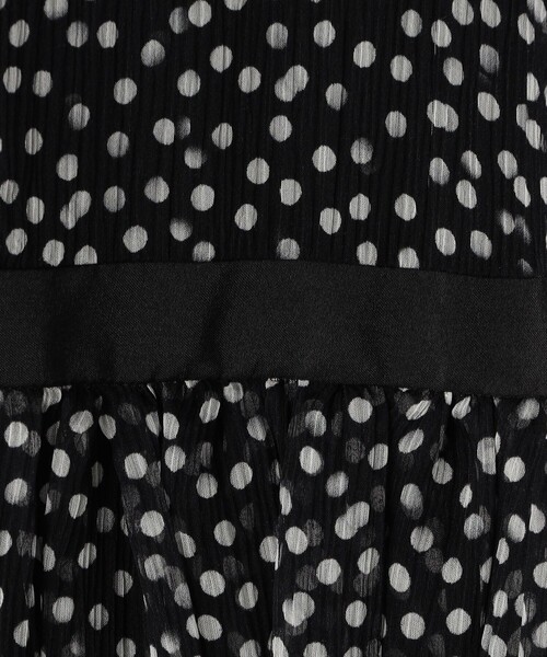 TOMORROWLAND .B(トゥモローランドビー)の「シルク楊柳 ロングワンピース(ワンピース・レディース・ブラック系その他/ダークグリーン・FREE)」の13枚目の写真