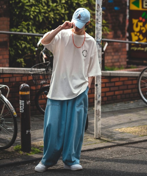 En serio TOKYO(エンソリオトーキョー)の「【SIDEWAYSTANCE】半袖レコードプリントTシャツ SIDE23-130(Tシャツ/カットソー・メンズ・ブラック/カーキ/ホワイト・SMALL/MEDIUM/LARGE/X-LARGE)」の17枚目の写真