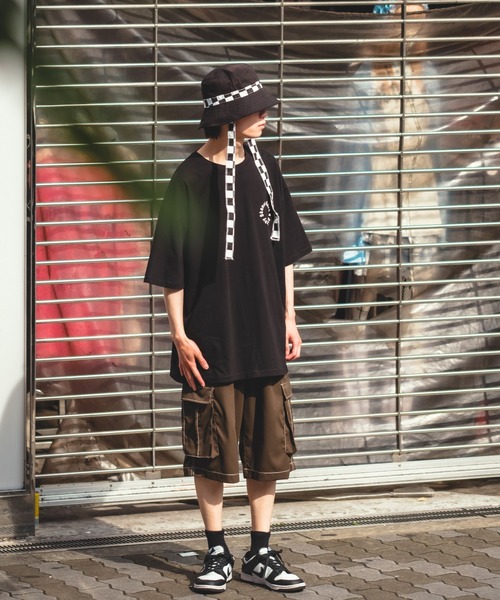 En serio TOKYO(エンソリオトーキョー)の「【SIDEWAYSTANCE】半袖レコードプリントTシャツ SIDE23-130(Tシャツ/カットソー・メンズ・ブラック/カーキ/ホワイト・SMALL/MEDIUM/LARGE/X-LARGE)」の13枚目の写真