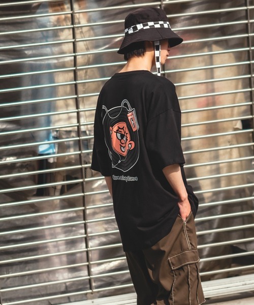 En serio TOKYO(エンソリオトーキョー)の「【SIDEWAYSTANCE】半袖レコードプリントTシャツ SIDE23-130(Tシャツ/カットソー・メンズ・ブラック/カーキ/ホワイト・SMALL/MEDIUM/LARGE/X-LARGE)」の12枚目の写真