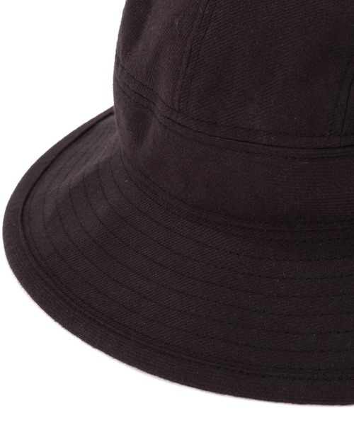 MHL.(エムエイチエル)の「WORKWEAR COTTON TWILL(ハット・レディース・ネイビー/ホワイト・FREE)」の11枚目の写真