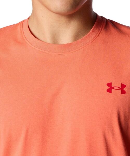 UNDER ARMOUR(アンダーアーマー)の「UAパフォーマンスコットン ショートスリーブTシャツ(トレーニング/メンズ)(Tシャツ/カットソー・メンズ・ワインレッド・M/XL/L/2XL/S)」の4枚目の写真