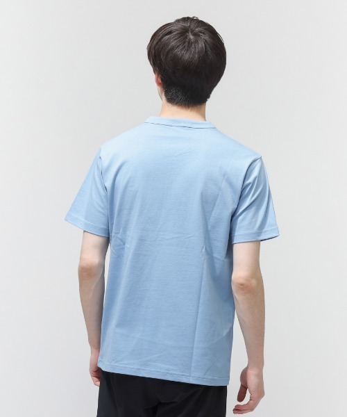 Champion(チャンピオン)の「チャンピオン SHORT SLEEVE T-SHIRT(Tシャツ/カットソー・メンズ・サックスブルー/ライトグリーン/グリーン・S/M/L/LL)」の6枚目の写真