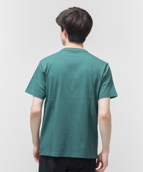 Champion(チャンピオン)の「チャンピオン SHORT SLEEVE T-SHIRT(Tシャツ/カットソー・メンズ・サックスブルー/ライトグリーン/グリーン・S/M/L/LL)」の5枚目の写真