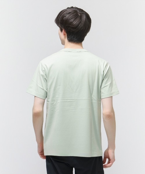 Champion(チャンピオン)の「チャンピオン SHORT SLEEVE T-SHIRT(Tシャツ/カットソー・メンズ・サックスブルー/ライトグリーン/グリーン・S/M/L/LL)」の4枚目の写真