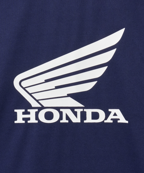 PHYPS MOTORCYCLE(フィップスモーターサイクル)の「Mesh Speed Track Short Sleeve Navy(Tシャツ/カットソー・レディース・その他・SMALL/MEDIUM/LARGE/X-LARGE)」の3枚目の写真