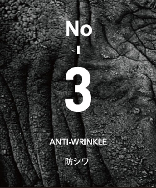 NUMERALS（ヌメラルズ）の「[NUMERALS]BAND COLLAR SHORT-SLEEVED SHIRT（シャツ/ブラウス・メンズ・ブルー/ブラック/カーキ・MEDIUM/LARGE）」の4枚目の写真