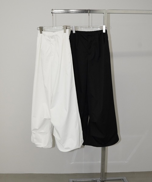 chuclla(チュクラ)の「ボリュームタック ワイドパンツ chw26s200(その他パンツ・レディース・ホワイト/ブラック・L/M/S)」の17枚目の写真