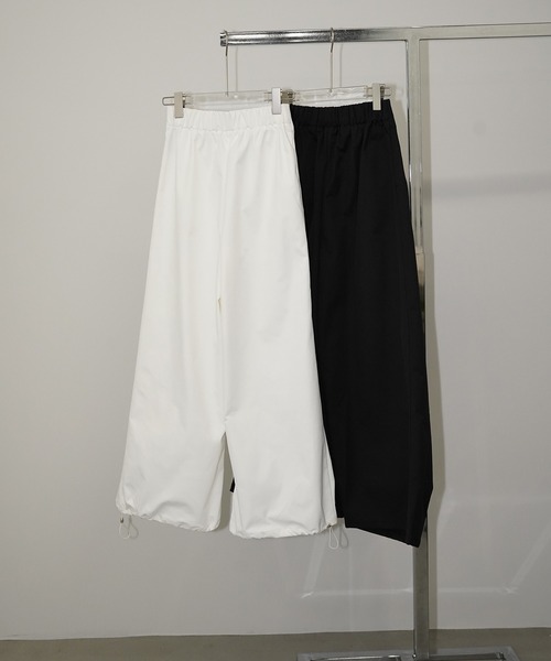 chuclla(チュクラ)の「ボリュームタック ワイドパンツ chw26s200(その他パンツ・レディース・ホワイト/ブラック・L/M/S)」の18枚目の写真
