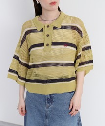 透かし編み ニット」に該当するポロシャツファッション通販 - ZOZOTOWN