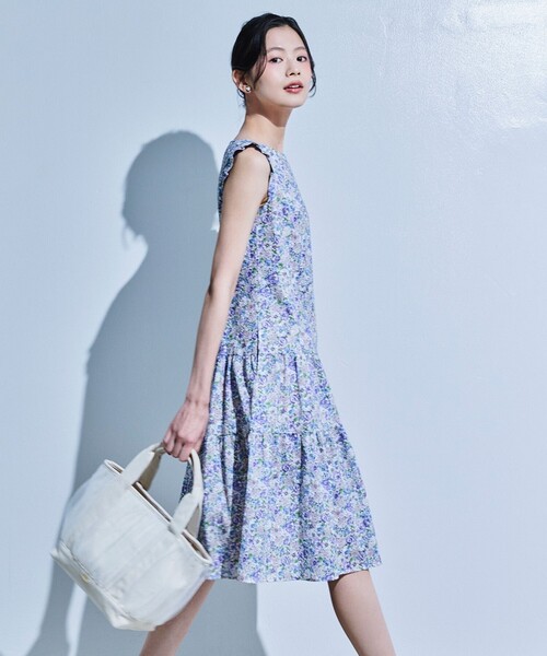 TOCCA(トッカ)の「MORNING BLOOM ドレス(ワンピース・レディース・ピンク系5/グリーン系5/ブラック系・00/0/2/4/6)」の20枚目の写真