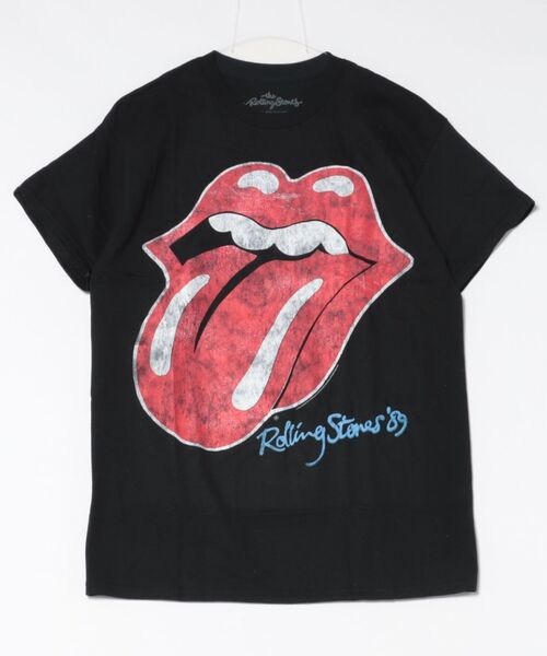 The Rolling Stones 50th Anniversary(ザ ローリングストーンズ)の「ザ・ローリングストーンズ ロックTシャツ(Tシャツ/カットソー・メンズ・ブラック・MEDIUM/LARGE/X-LARGE)」の1枚目の写真