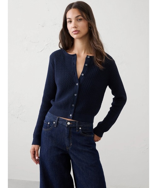 BANANA REPUBLIC FACTORY STORE — коттоновое платье Cardigan