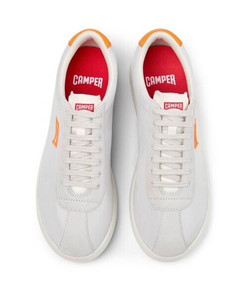 CAMPER（カンペール）の「[カンペール] PELOTAS XLF / スニーカー（スニーカー・メンズ・ライトグレー・27.0cm/25.0cm/25.5cm/28.0cm/27.5cm/26.0cm）」の4枚目の写真