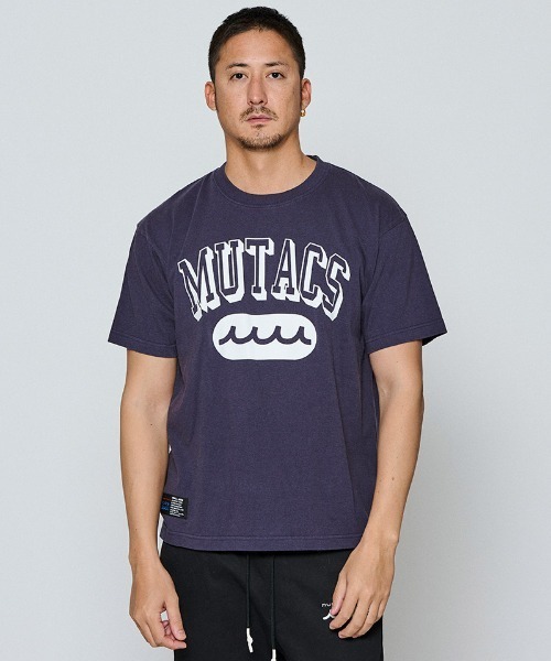 ACANTHUS(アカンサス)の「mt10525-Shadow College Logo Tee Tシャツ(MA2662)(Tシャツ/カットソー・メンズ・ブラック/グレー/ホワイト/ネイビー・XL/L/M/S)」の4枚目の写真