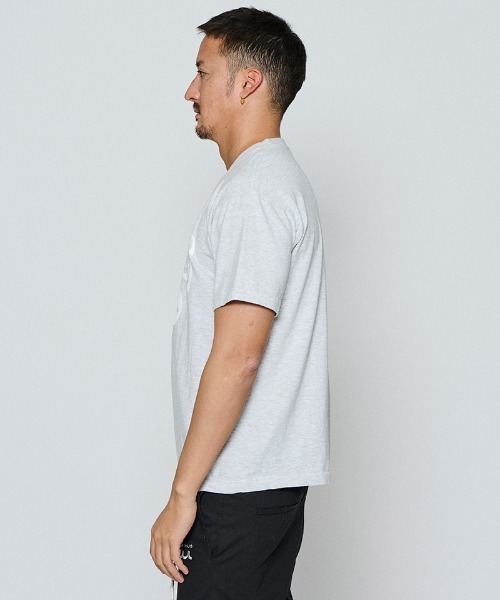 ACANTHUS(アカンサス)の「mt10525-Shadow College Logo Tee Tシャツ(MA2662)(Tシャツ/カットソー・メンズ・ブラック/グレー/ホワイト/ネイビー・XL/L/M/S)」の8枚目の写真