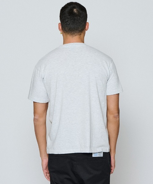 ACANTHUS(アカンサス)の「mt10525-Shadow College Logo Tee Tシャツ(MA2662)(Tシャツ/カットソー・メンズ・ブラック/グレー/ホワイト/ネイビー・XL/L/M/S)」の9枚目の写真