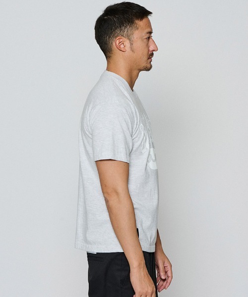 ACANTHUS(アカンサス)の「mt10525-Shadow College Logo Tee Tシャツ(MA2662)(Tシャツ/カットソー・メンズ・ブラック/グレー/ホワイト/ネイビー・XL/L/M/S)」の10枚目の写真