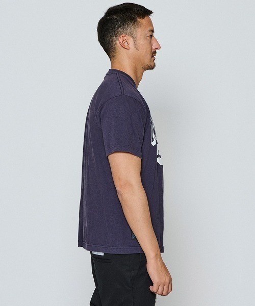 ACANTHUS(アカンサス)の「mt10525-Shadow College Logo Tee Tシャツ(MA2662)(Tシャツ/カットソー・メンズ・ブラック/グレー/ホワイト/ネイビー・XL/L/M/S)」の13枚目の写真