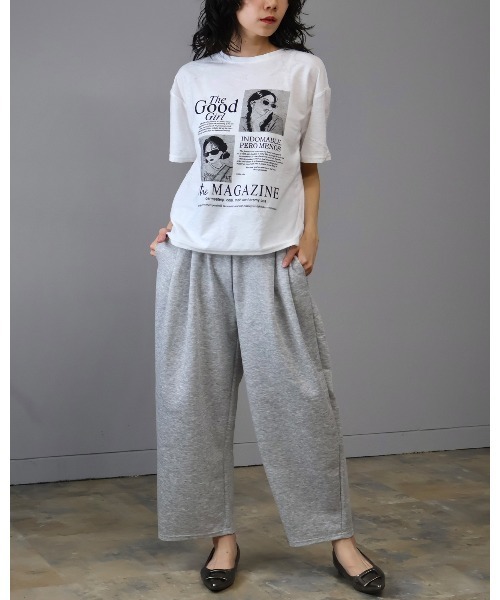 Doumoi(ドゥモエ)の「星柄ダメージ加工 フォトプリント Tシャツ(Tシャツ/カットソー・レディース・B/C/A・FREE)」の12枚目の写真