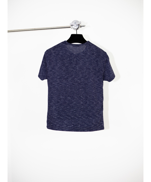GOZER(ゴーザー)の「Slim Knit-Jersey T_Navy(Tシャツ/カットソー・メンズ・ネイビー・LARGE/MEDIUM)」の5枚目の写真