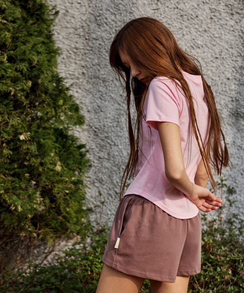 DEVIWEAR(デヴィウェア)の「DVWロゴ半袖Tシャツ DEVI-T0154-ピンク(Tシャツ/カットソー・レディース・ピンク・SMALL/MEDIUM)」の7枚目の写真