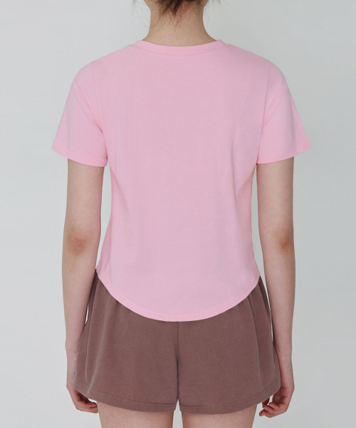 DEVIWEAR(デヴィウェア)の「DVWロゴ半袖Tシャツ DEVI-T0154-ピンク(Tシャツ/カットソー・レディース・ピンク・SMALL/MEDIUM)」の11枚目の写真