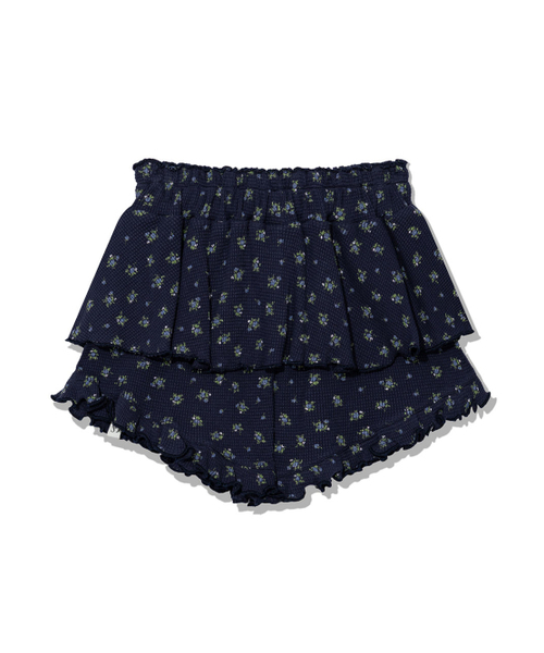 UGLY SHADOW（アグリーシャドウ）の「RUFFLE FLOWER SKIRT PANTS(NAVY)（その他パンツ・レディース・その他・FREE）」の7枚目の写真