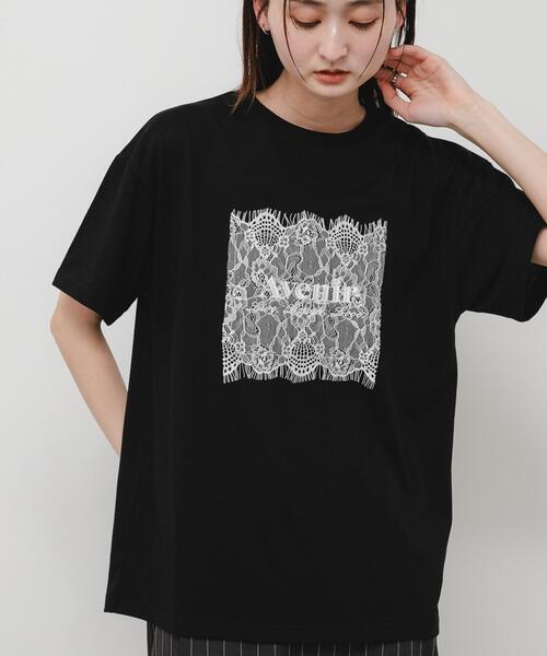 セール】レースロゴTシャツ（Tシャツ/カットソー）｜SENSE OF PLACE by