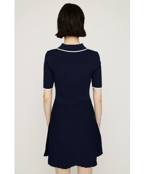 SLY(スライ)の「COLLARED FRONT PK S/OP カラードフロントポケットショートワンピース 夏服(ワンピース・レディース・ネイビー/ベージュ/ブラック・2/1)」の13枚目の写真