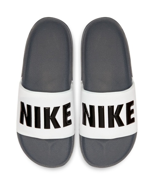 NIKE(ナイキ)の「ナイキ NIKE ナイキ オフコート スライド(サンダル・メンズ・ホワイト×ブラック・24.0cm/25.0cm/26.0cm/27.0cm/28.0cm)」の1枚目の写真