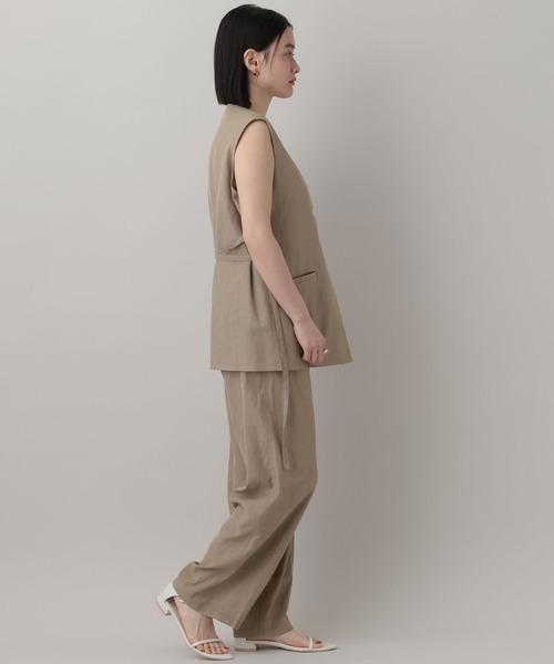 A part by(アパートバイ)の「【Sサイズ展開】シアードライタックパンツ(その他パンツ・レディース・オフホワイト/ブラック/グレー系その他4・MEDIUM/SMALL)」の17枚目の写真