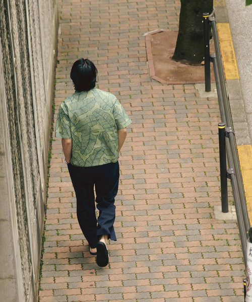 SALVAGE PUBLIC(サルベージパブリック)の「SALVAGE PUBLIC / サルベージパブリック 別注 Hapa Jac Shirt 3(シャツ/ブラウス・メンズ・サファリグリーン・LARGE/MEDIUM)」の3枚目の写真