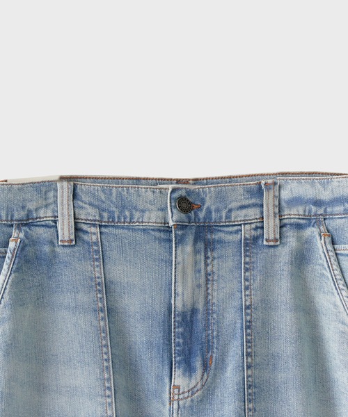 GUESS JEANS(ゲスジーンズ)の「GUESS JEANS/ゲスジーンズ G19 Carpenter Pant / M6GA0KD0024(デニムパンツ・メンズ・ブルー・34/32/30)」の3枚目の写真